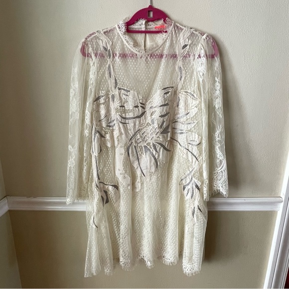 Free People lacrosse dress size medium worn once - Picture 1 of 4